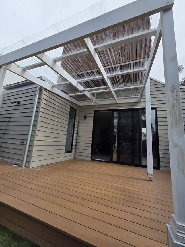 Deck build — Newport