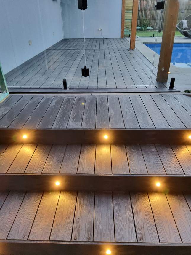 Drainage work beneath the deck — the part you never see — Pakenham