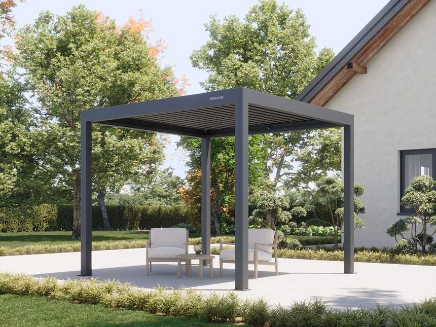 Pergolux Pergola 4 manual louvred pergola Melbourne