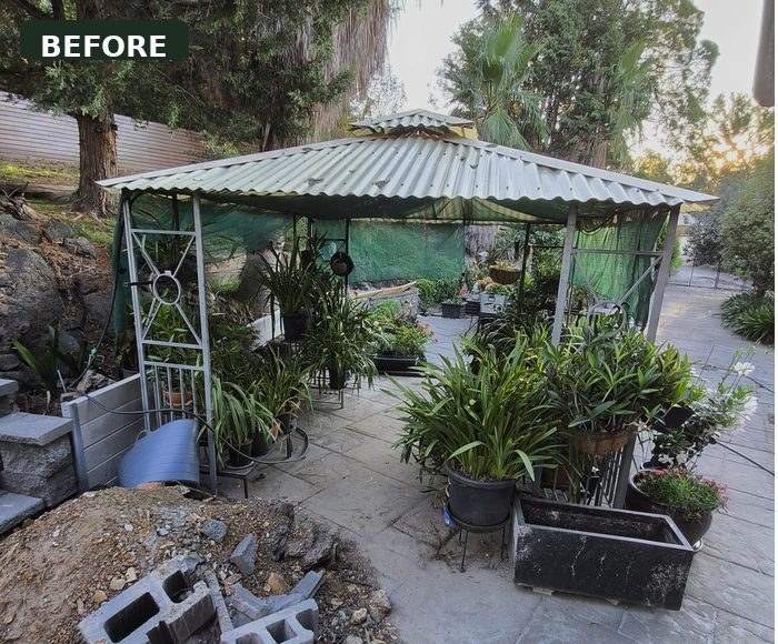 Before — Heidelberg backyard
